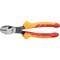 Holex Heavy-duty diagonal side cutter VDE insulated- overall length: 200mm 723551 200 - alternate 1
